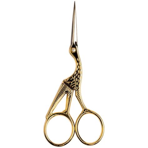 SINGER Forged Stork Embroidery Scissors 4.5"